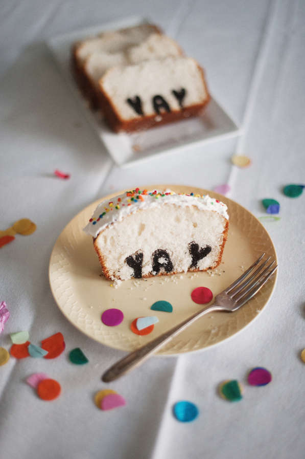 Typography Birthday Cake Typography Birthday Cake