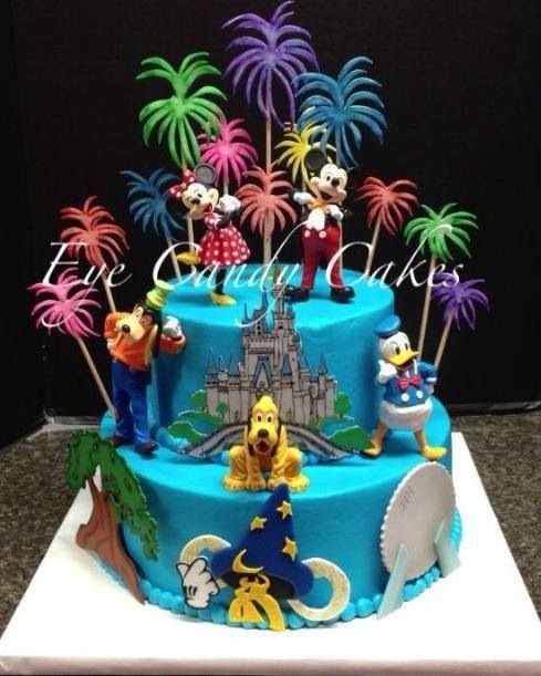 Walt Disney World Birthday Cake Walt Disney World Birthday Cake