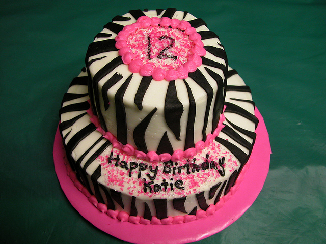 Zebra Birthday Cakes for Girls Zebra Birthday Cakes for Girls