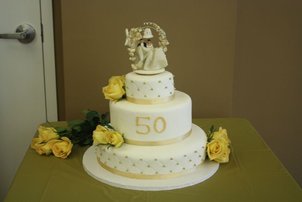 50th Anniversary Cake 50th Anniversary Cake