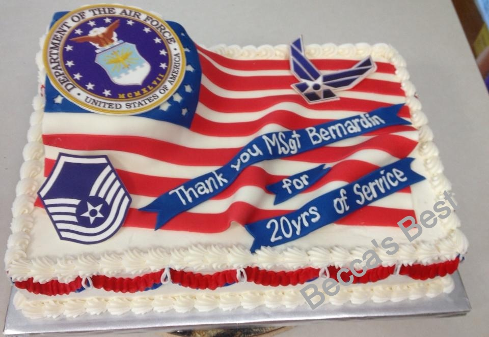 12 Photos of Air Force Retirement Cakes Fondant 12 Photos of Air Force Retirement Cakes Fondant