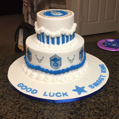 Air Force Retirement Cake Air Force Retirement Cake
