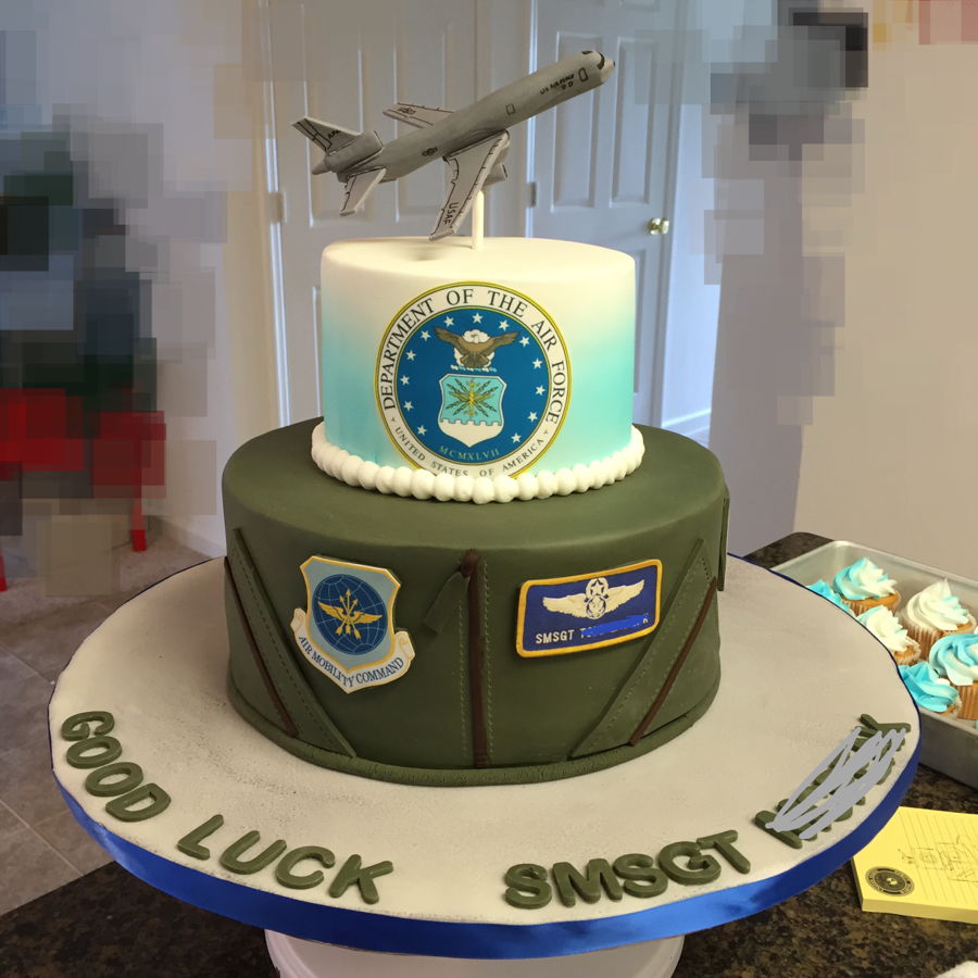 Air Force Retirement Cake Air Force Retirement Cake