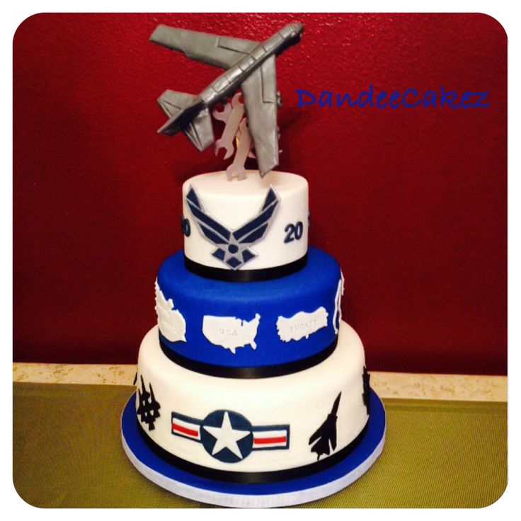 Air Force Retirement Cake Air Force Retirement Cake