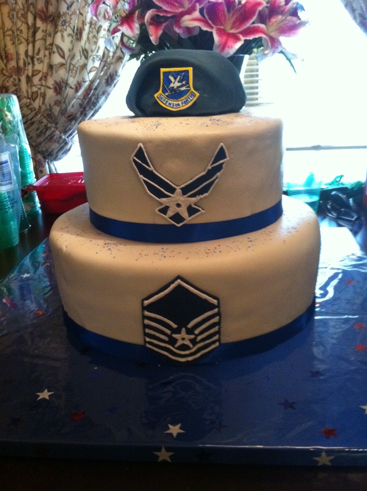 Air Force Retirement Cake Air Force Retirement Cake