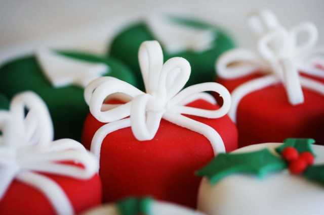 Christmas Petit Fours Christmas Petit Fours