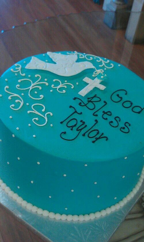 Confirmation Cakes with Doves Confirmation Cakes with Doves