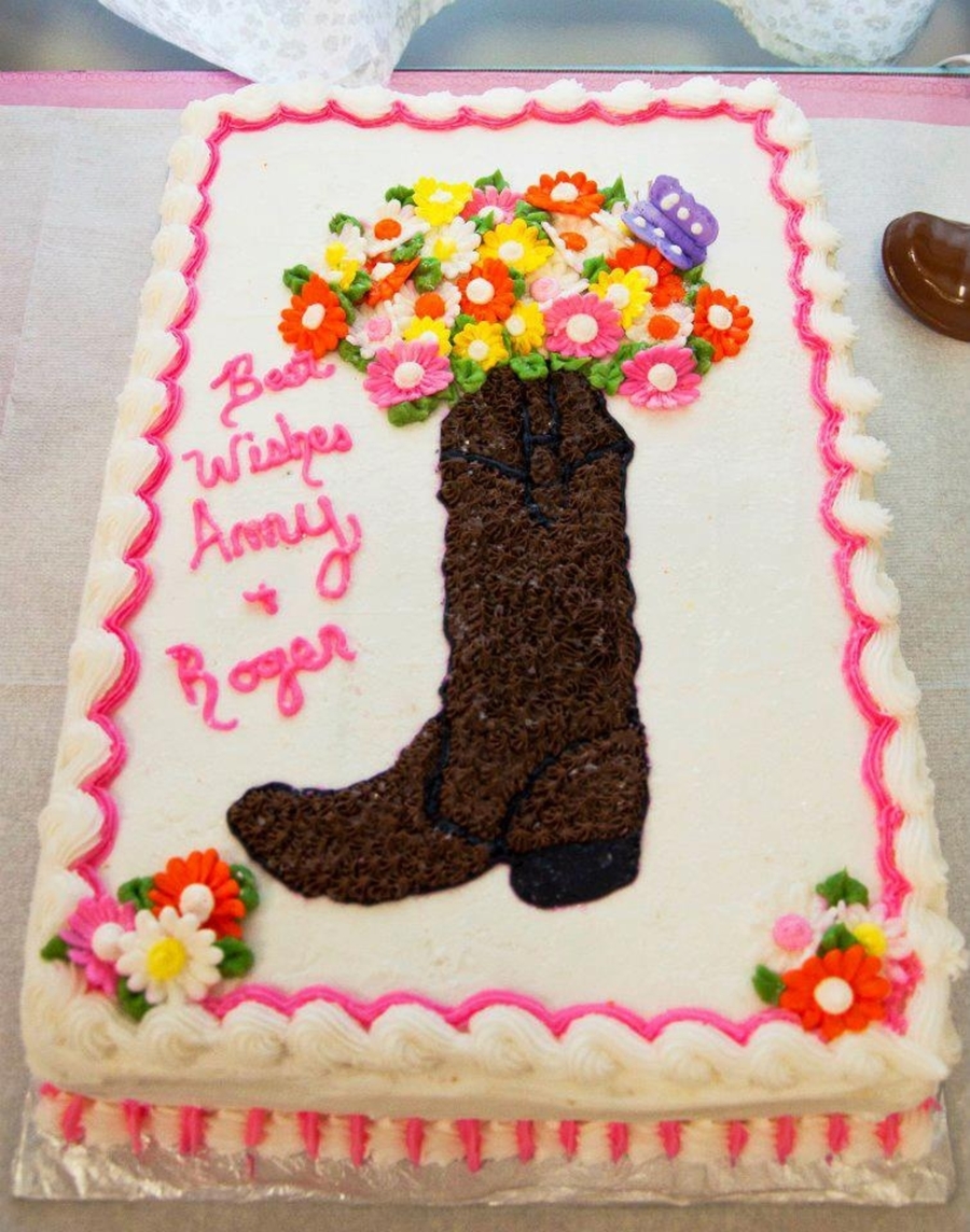 Country Bridal Shower Cake Country Bridal Shower Cake
