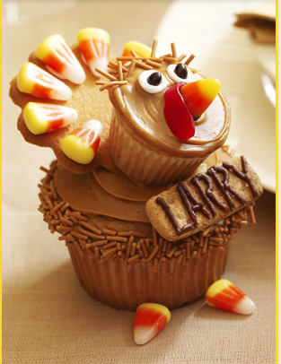 Cute Thanksgiving Cupcakes Cute Thanksgiving Cupcakes