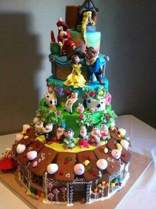 Disney Birthday Cake Disney Birthday Cake