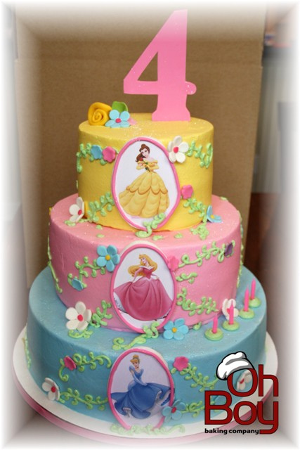 10 Photos of Disney Princess Layered Cakes 10 Photos of Disney Princess Layered Cakes
