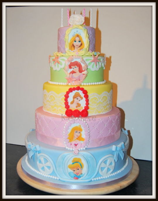 Disney Princess Cake Disney Princess Cake