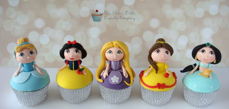 Disney Princess Cupcakes Disney Princess Cupcakes