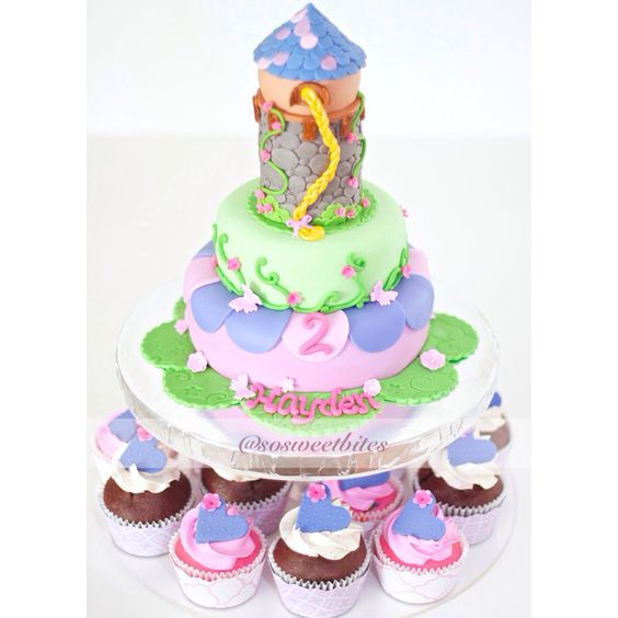 Disney Princess Rapunzel Cake Disney Princess Rapunzel Cake