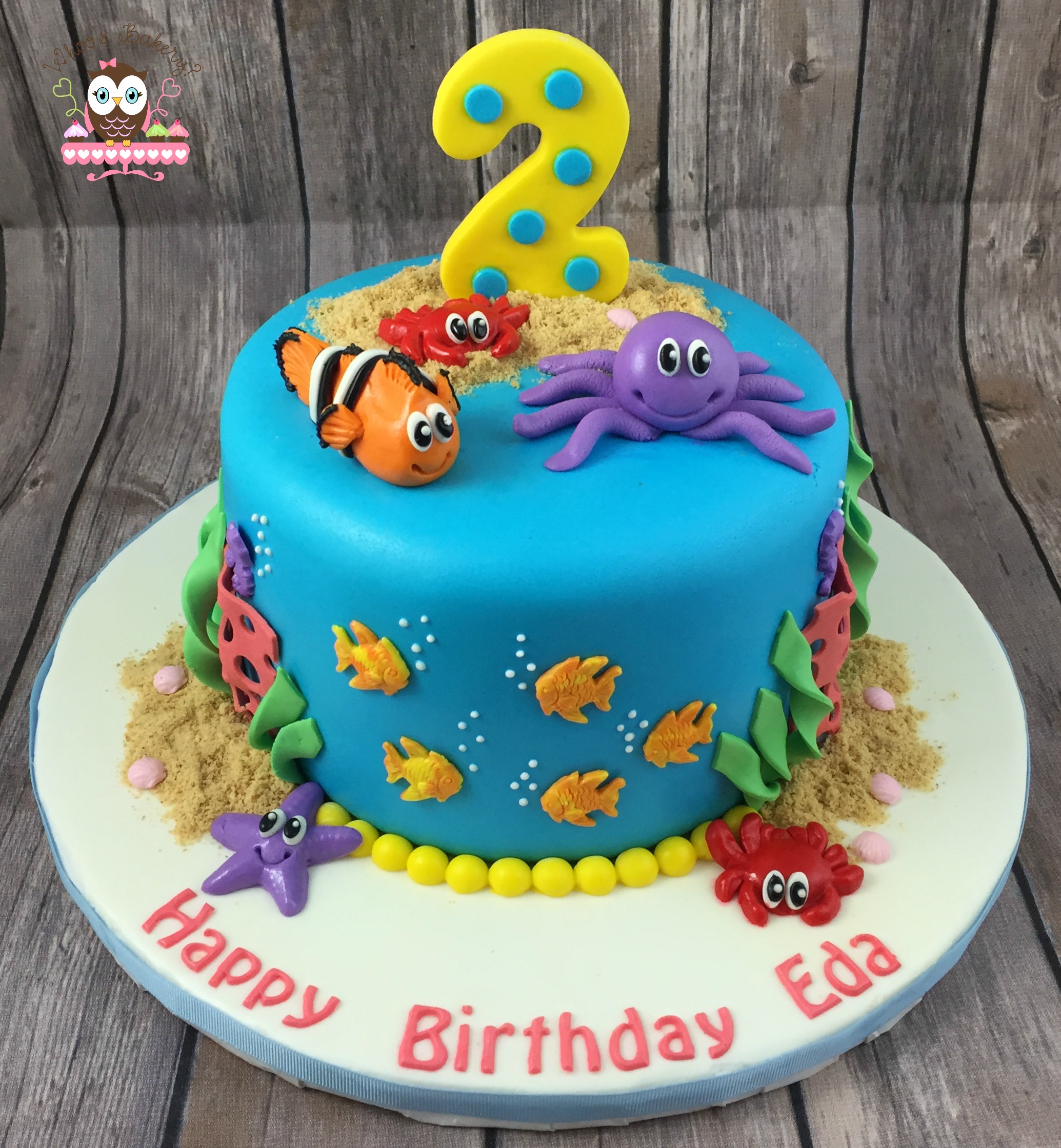 Fish Birthday Cake Fish Birthday Cake