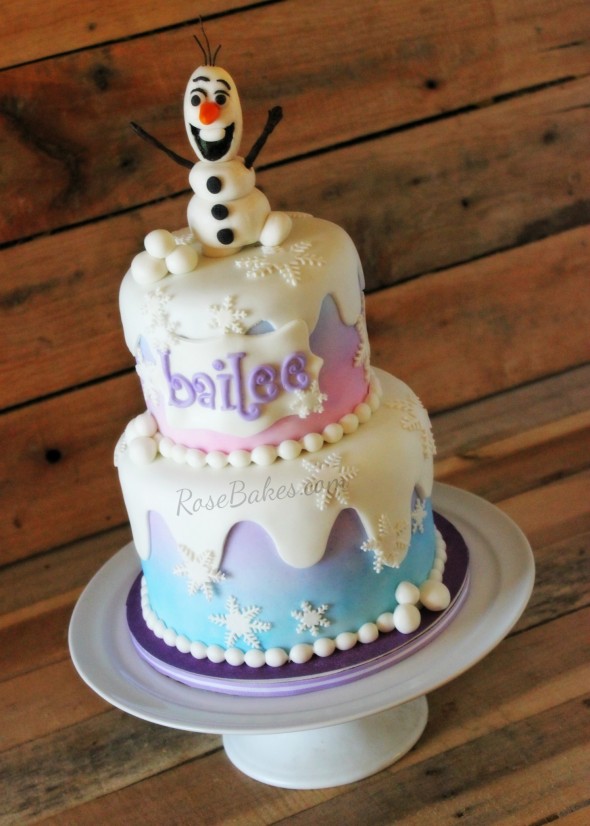 Frozen Birthday Cake Frozen Birthday Cake