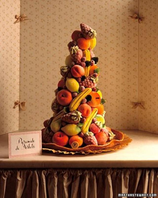 Fruit Wedding Cake