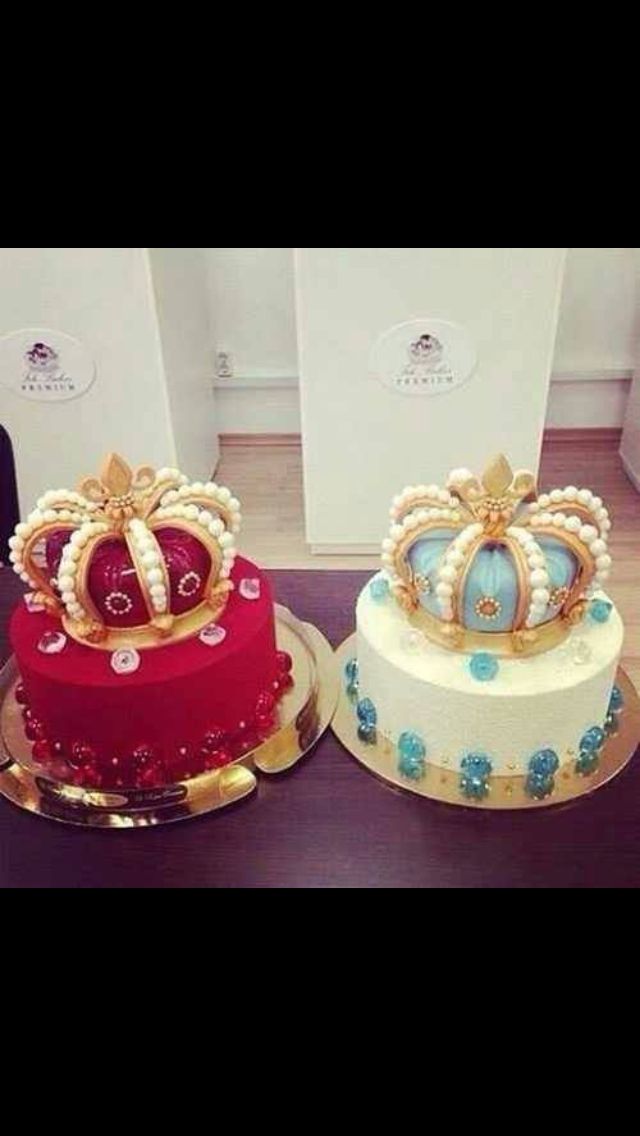 Gum Paste Crown Cake Toppers Gum Paste Crown Cake Toppers