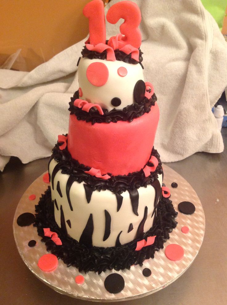 Happy 13th Birthday Cake Happy 13th Birthday Cake
