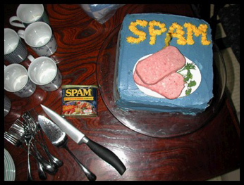 Happy Birthday Spam Cake Happy Birthday Spam Cake