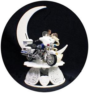 Harley-Davidson Motorcycle Wedding Cake Topper Harley-Davidson Motorcycle Wedding Cake Topper