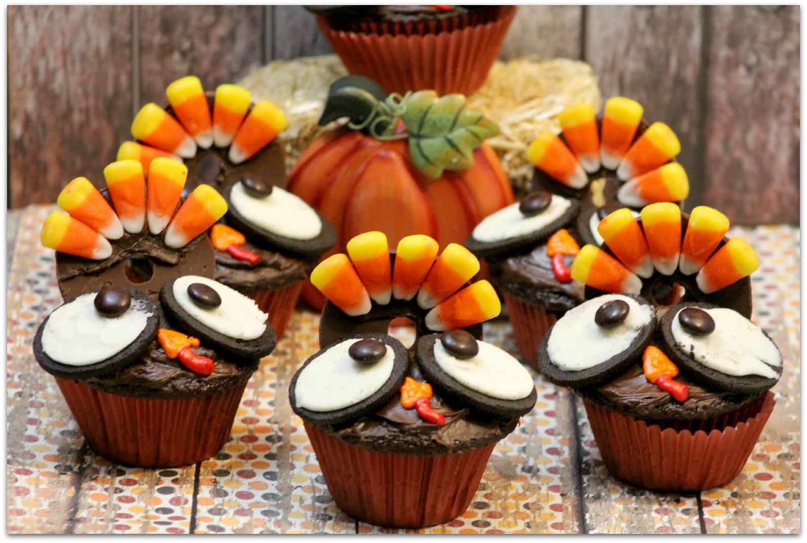 Kids Thanksgiving Turkey Cupcakes Kids Thanksgiving Turkey Cupcakes