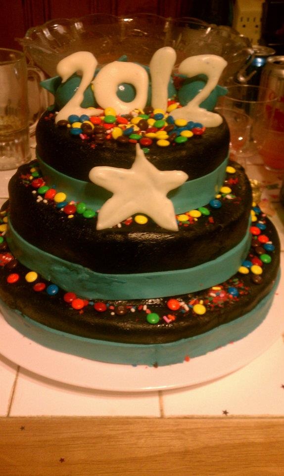 New Year's Eve Cake New Year's Eve Cake