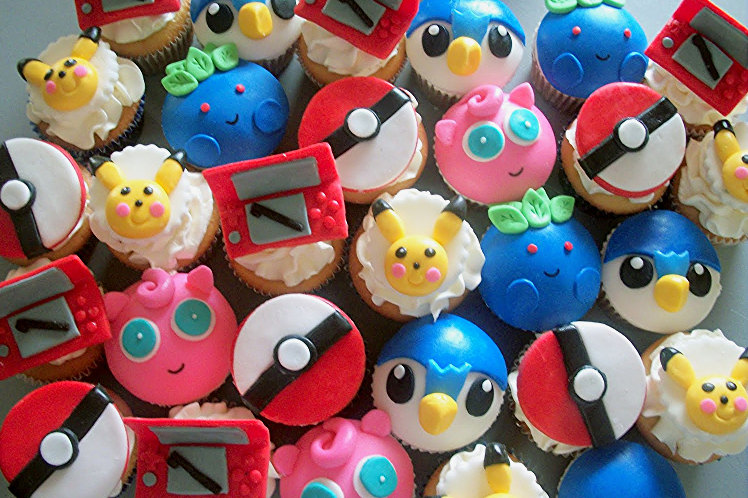 Pokemon Fondant Cupcake Toppers Pokemon Fondant Cupcake Toppers