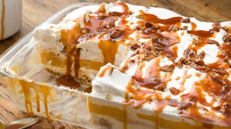 Pumpkin Lasagna Dessert Recipe Pumpkin Lasagna Dessert Recipe