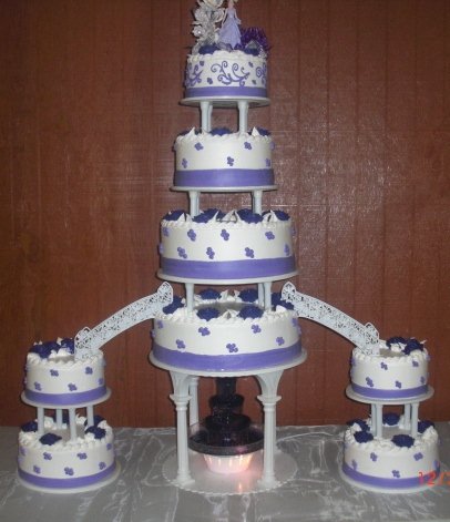 Quinceanera Cake with Stairs