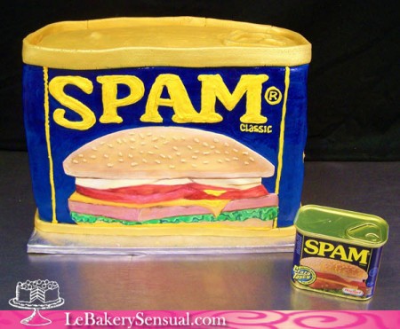 Spam Birthday Cake Spam Birthday Cake