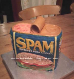 Spam Birthday Cake Spam Birthday Cake