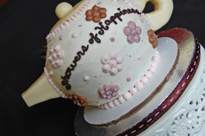 Teapot Bridal Shower Cake Teapot Bridal Shower Cake