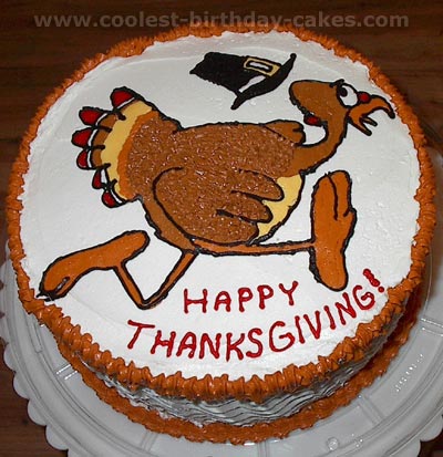 Thanksgiving Turkey Cake Thanksgiving Turkey Cake