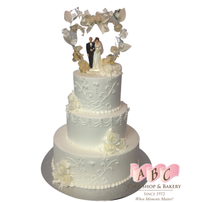 Traditional 3 Tier Wedding Cakes Traditional 3 Tier Wedding Cakes