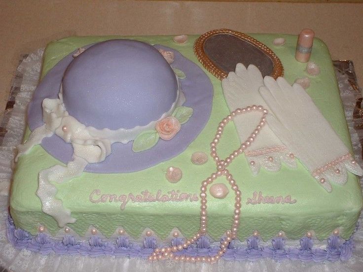 Victorian Bridal Shower Cake Victorian Bridal Shower Cake
