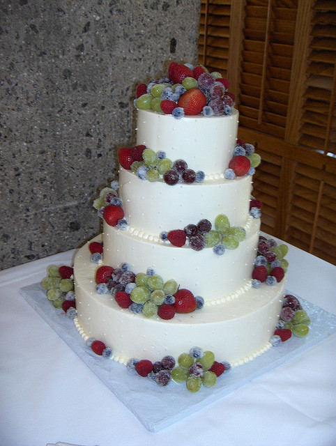 Wedding Cake Frosted Fruit