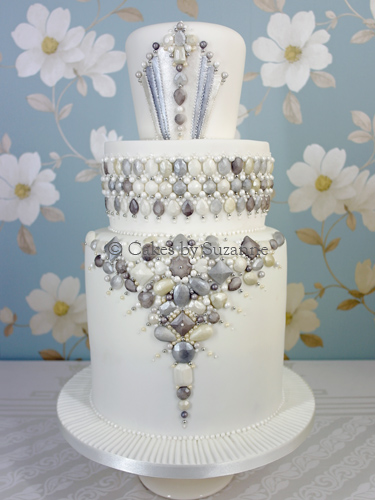 7 Jewel Bakery Wedding Cakes Photo Tone Cake Wedding Cake With Jewels