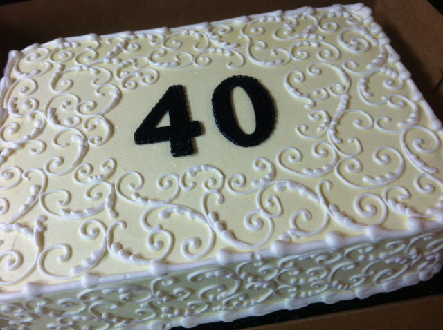 White Sheet Anniversary Cakes White Sheet Anniversary Cakes