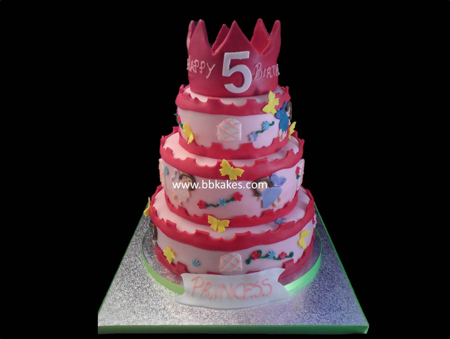 3 Tier Princess Cake 3 Tier Princess Cake