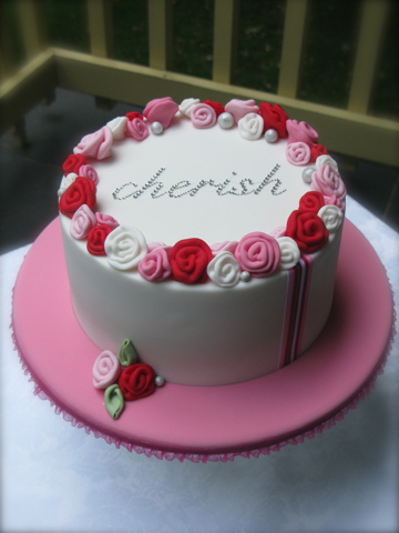 40th Wedding Anniversary Cake 40th Wedding Anniversary Cake