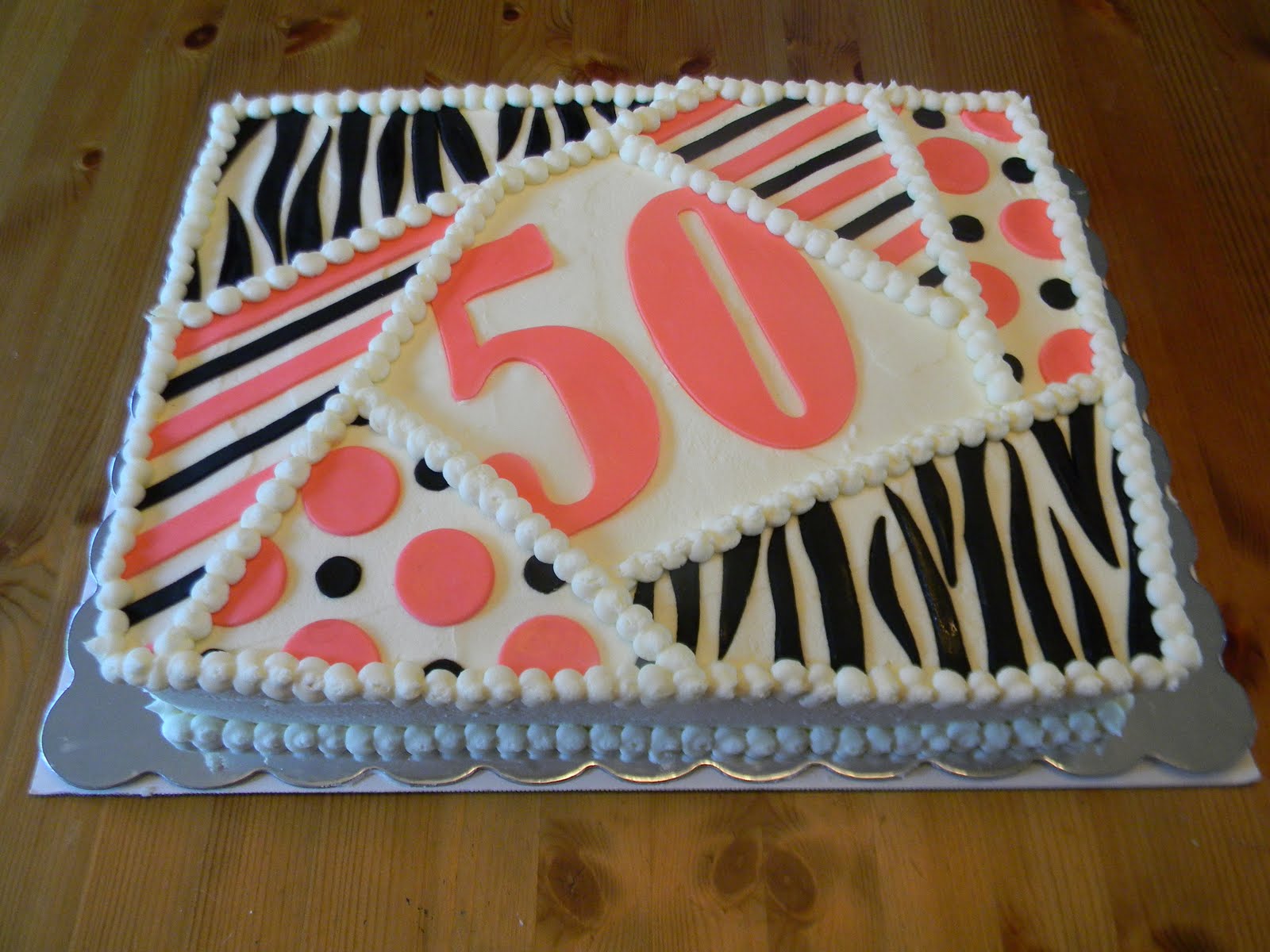 50th Birthday Sheet Cakes.