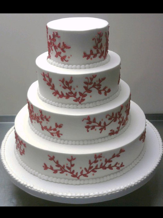 All Buttercream Wedding Cake