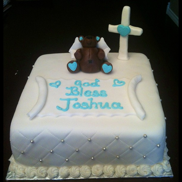 Baby Boy Baptism Cake Baby Boy Baptism Cake