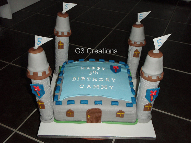 Boys Castle Birthday Cake Boys Castle Birthday Cake