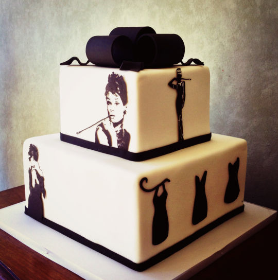 Breakfast at Tiffany's Bridal Shower Cake Breakfast at Tiffany's Bridal Shower Cake