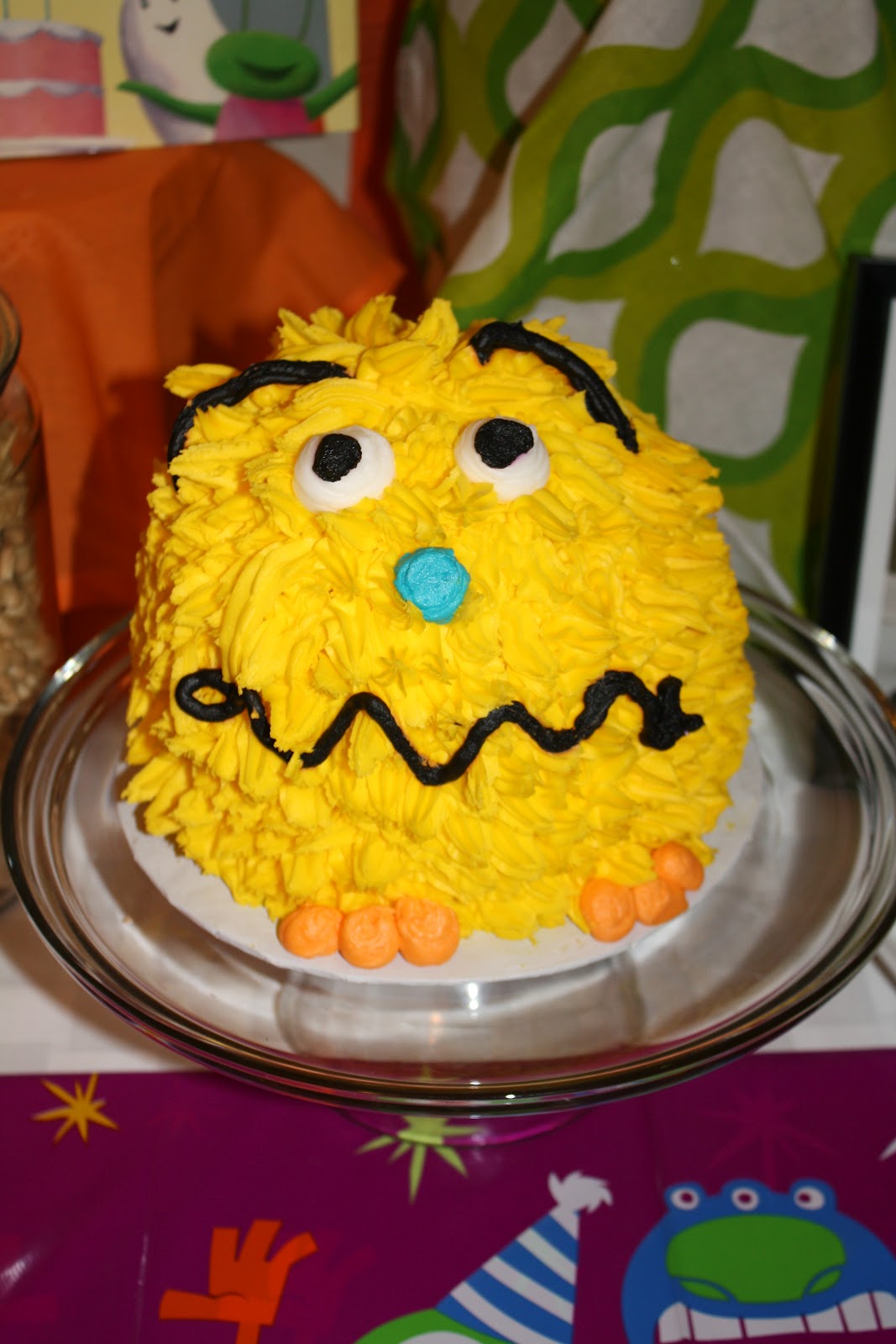 Cute Monster Cake Cute Monster Cake