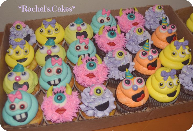 Cute Monster Cupcakes Idea Cute Monster Cupcakes Idea