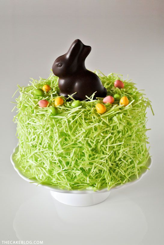 9 Photos of Elegant Cakes With Easter Grass 9 Photos of Elegant Cakes With Easter Grass