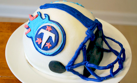 Football Helmet Birthday Cake Football Helmet Birthday Cake